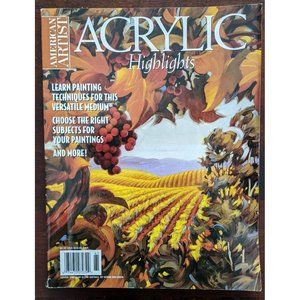 American Artist Acrylic Highlights Magazine